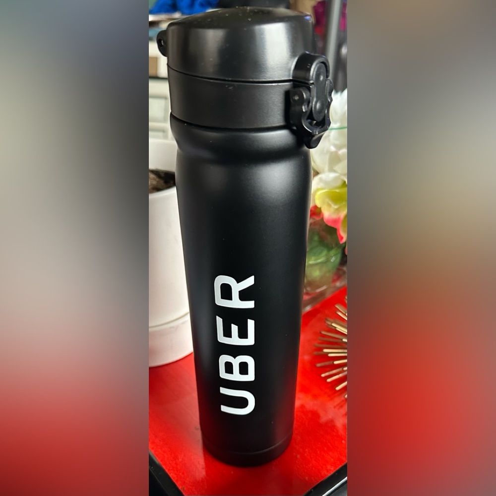 Uber Stainless Steel Water Bottle 🌸 Hot| Cold Beverage
